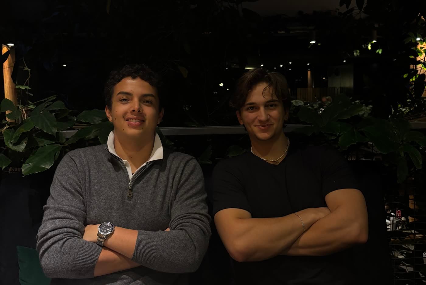 The MantAI founders, Juan and Santiago